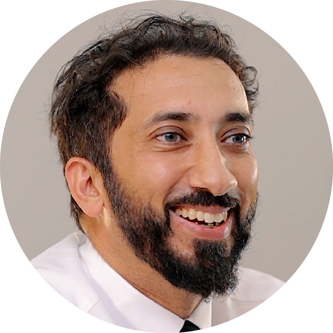 Professional portrait of Nouman Ali Khan